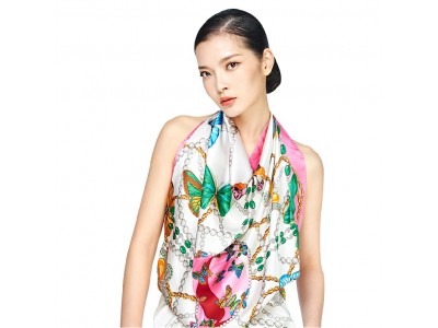 Wensli Women's Silk Scarves - Large Square